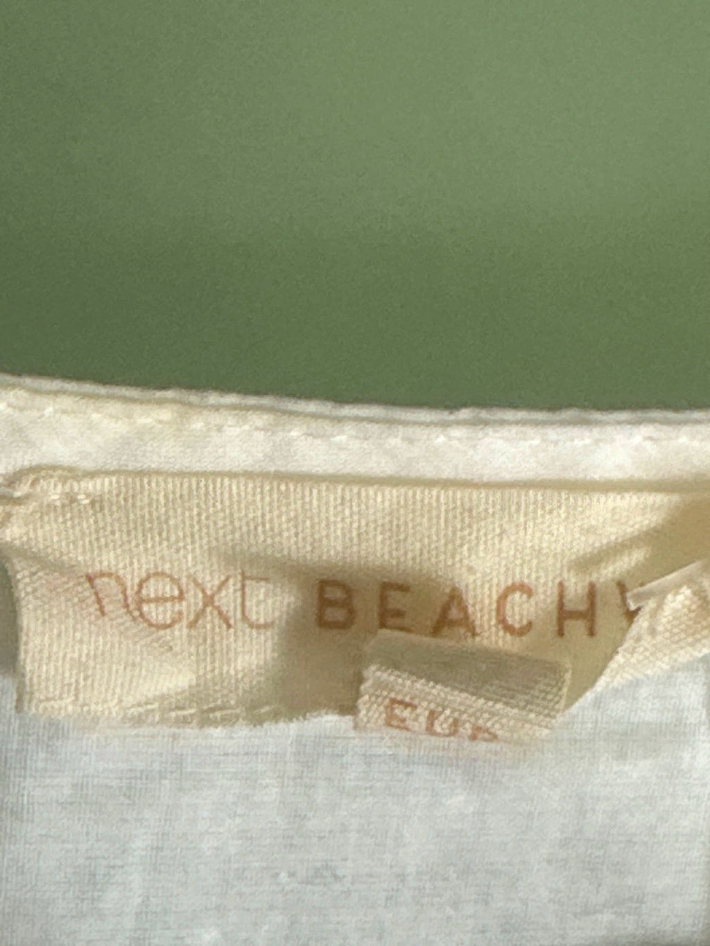 Next White Beachy Eyelet Maxi Dress UK 8