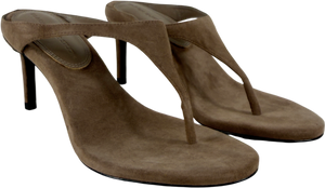 BLACK SUEDE STUDIO Brown Laurel 65 Mule UK 4.5 EU 37.5