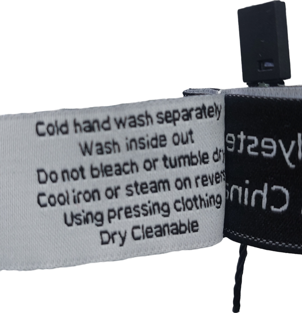 ALT White Open Mesh Dimante Dress UK S