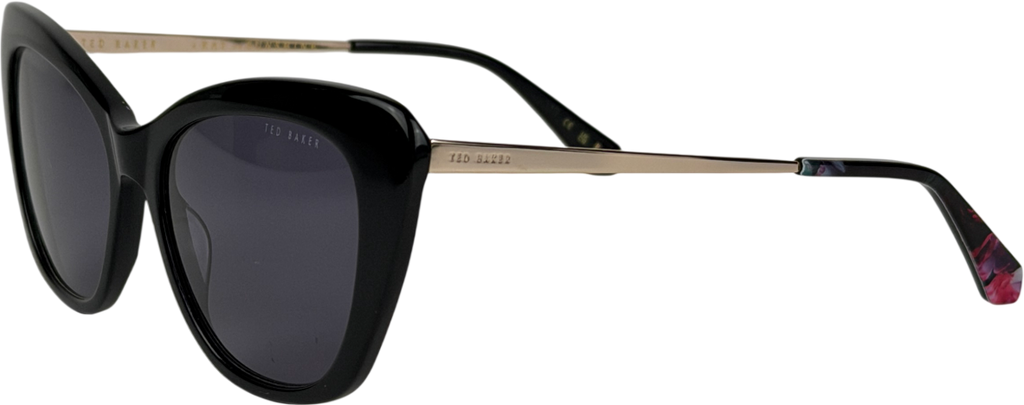 Ted Baker Black Tb1742-001 Niamh Floral Sunglasses