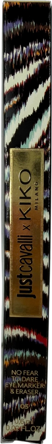 kiko Just Cavalli No Fear To Dare Eyemarker & Eraser 05 0.6ml