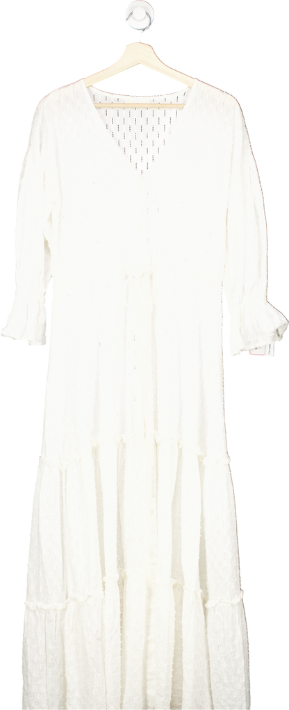 Vita Grace White Long Dress UK S