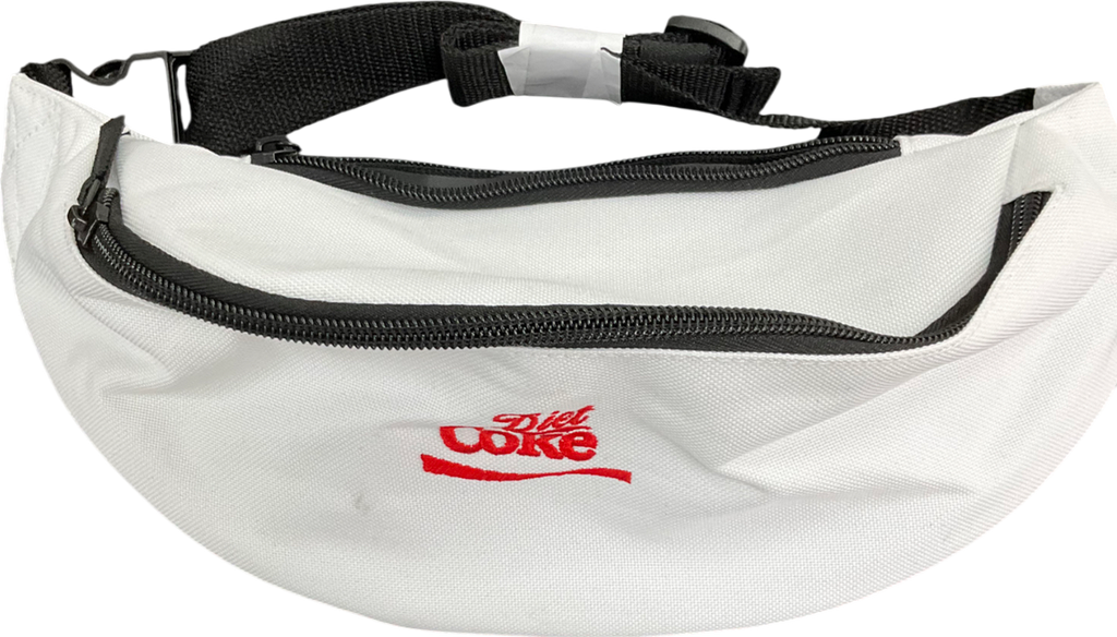 White Diet Coke Bumbag One Size