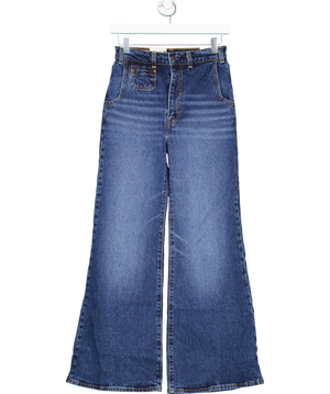 Levi's Blue Super High Rise Ribcage Bell Jeans W24