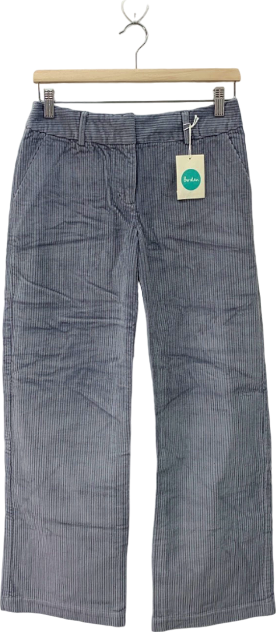 Boden Grey Corduroy Trousers UK 8P