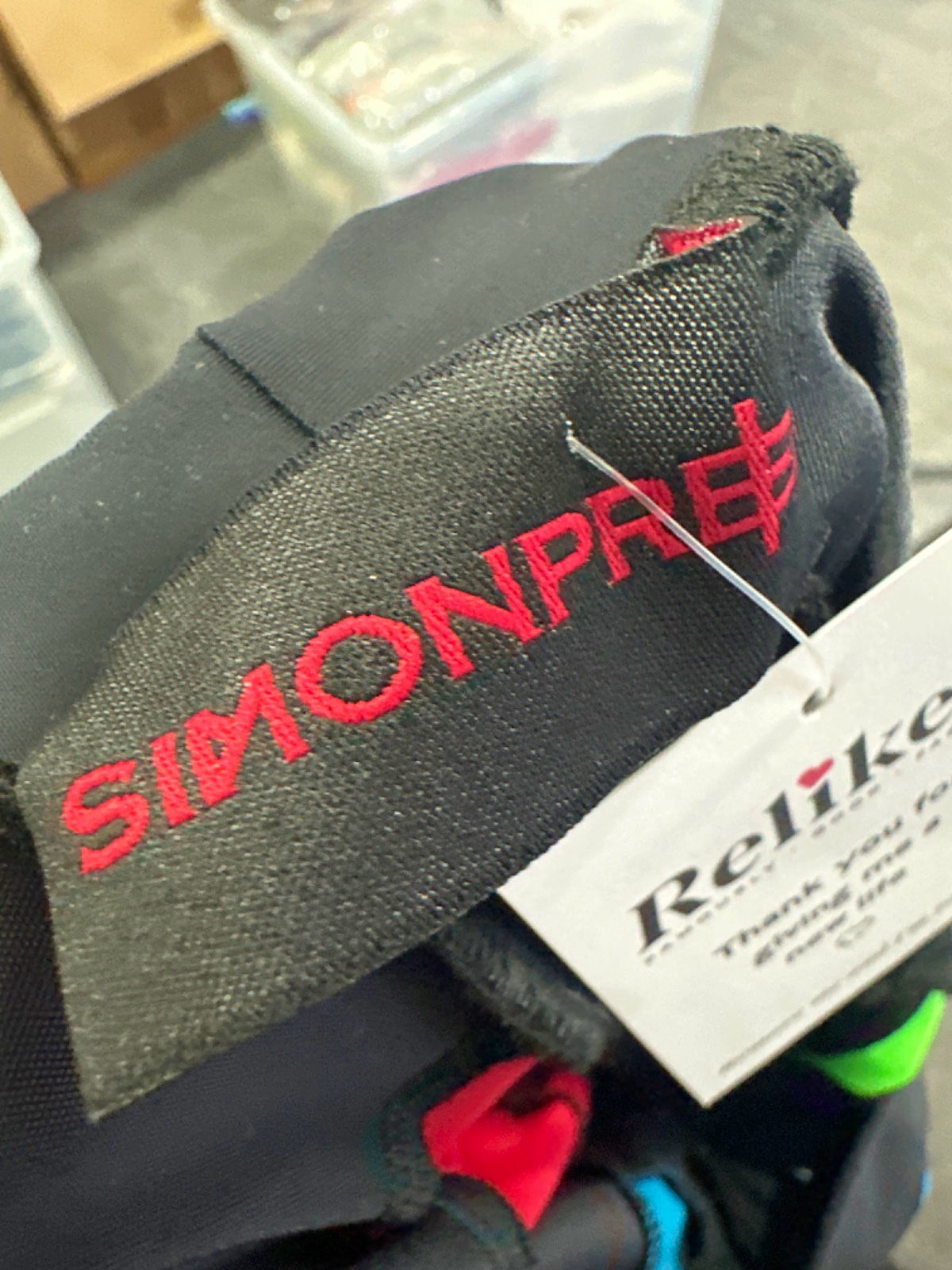 Simon Preen Multi Colour Block Long Sleeve Catsuit  OneSize