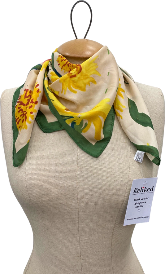 Unbranded Multicolour Floral Print Scarf