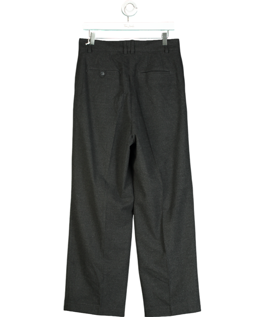 Daniel Simmons Grey Essential Pleated Trouser W30