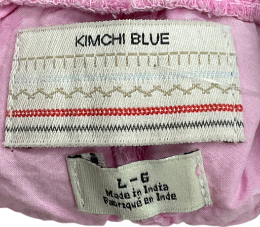 kimchi blue Pink Tilly Broderie Mini Skort UK L