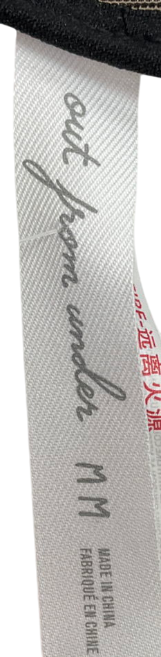 Urban Outfitters Out from Under Black Modern Love Corset UK M