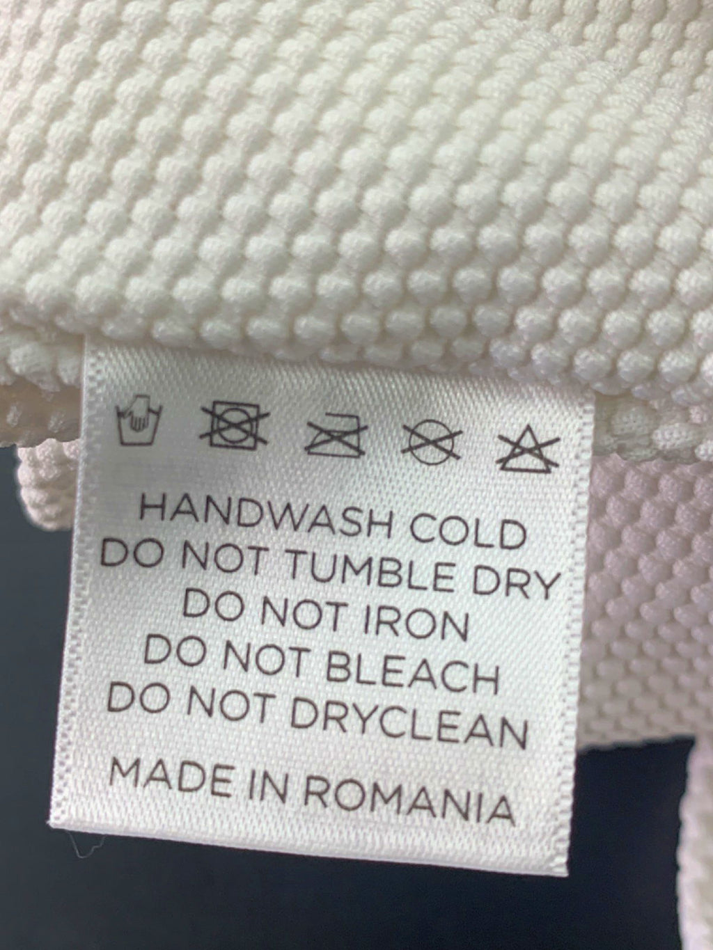 Cossie + Co White One Piece Swimsuit Size 2 UK 10