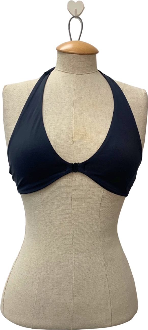 Gymshark Black Halter Neck Sports Bra UK S