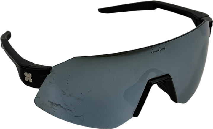 Sungod Black Airas Sunglasses One Size