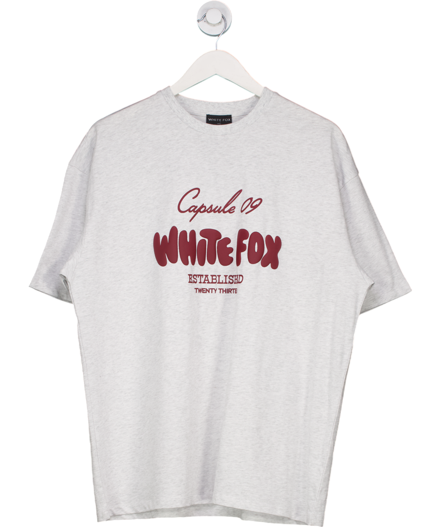 White Fox Grey Capsule 09 T-shirt UK M/L