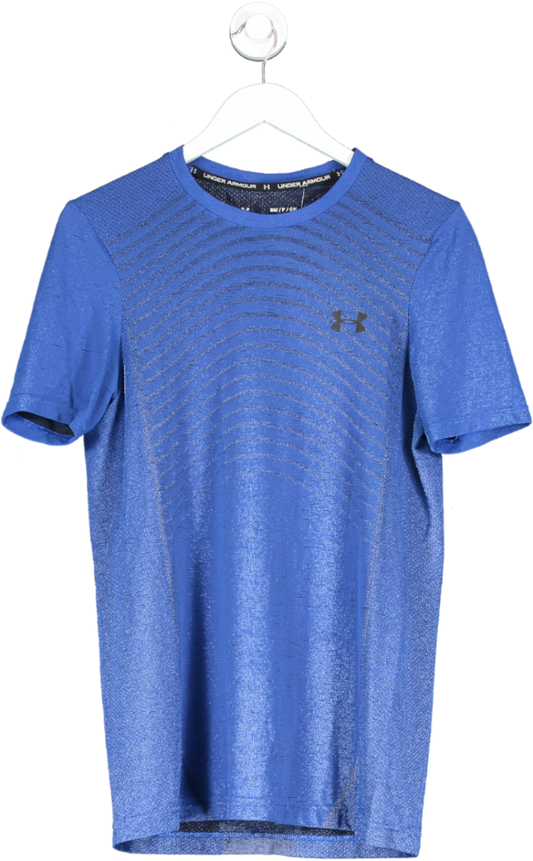 Under Armour Blue The Seamless Tee UK S