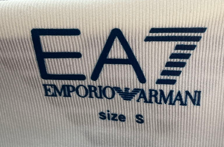 Emporio Armani White Tennis Pro Freestyle Tank  & Skirt Set UK S