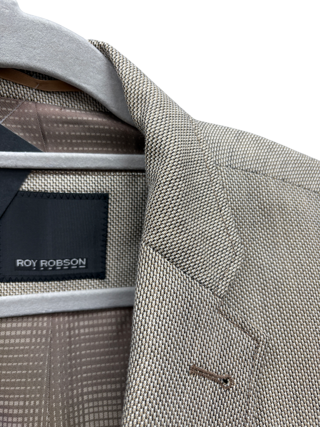 Roy Robson Beige Slim Fit Blazer UK 42" CHEST