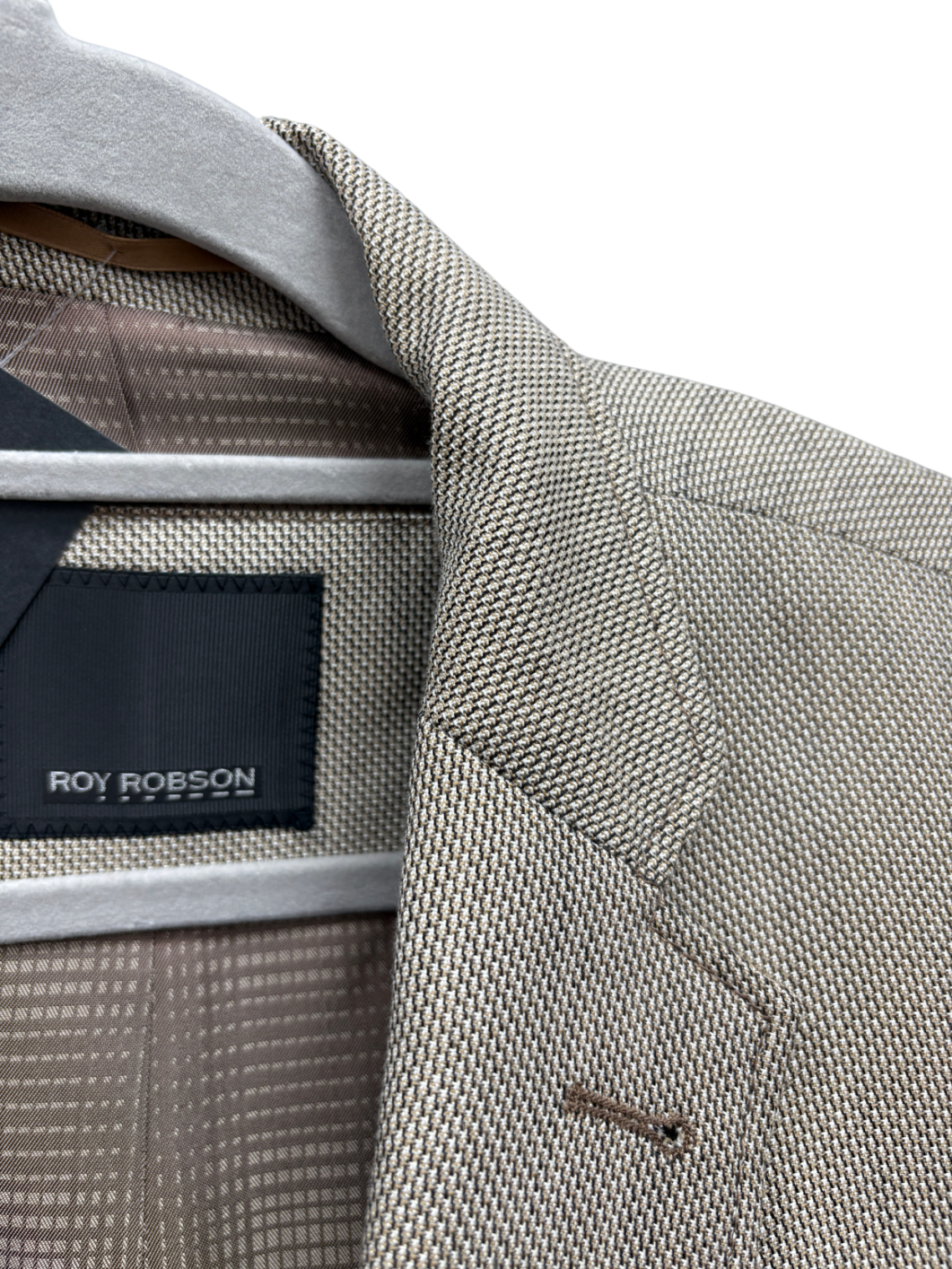 Roy Robson Beige Slim Fit Blazer UK 42" CHEST
