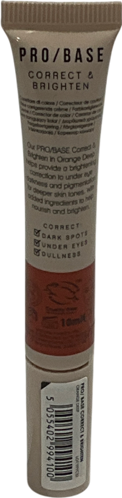 MUA Luxe Pro/base Correct & Brighten Orange Deep 10ml