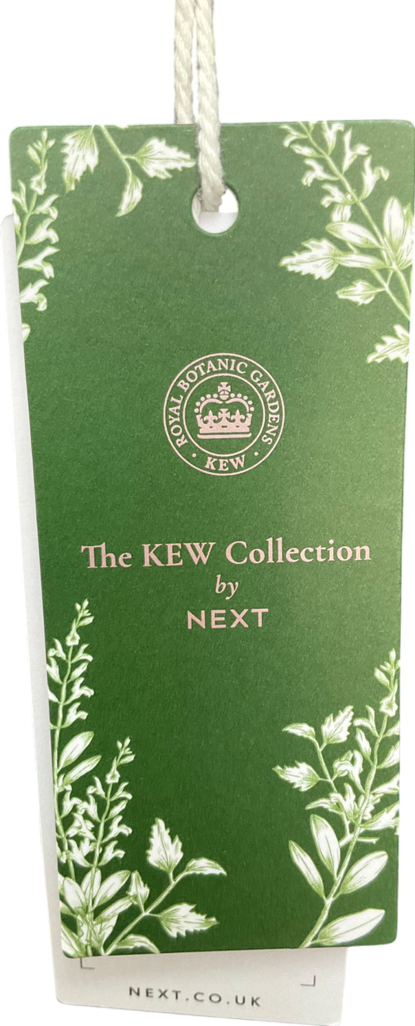 Next Black Botanical Print Mesh Top UK 6