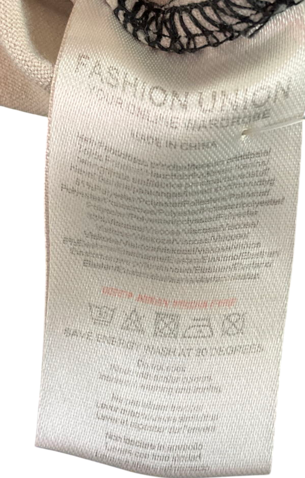 fashion union Beige Relaxed Boxy Shirt UK 10