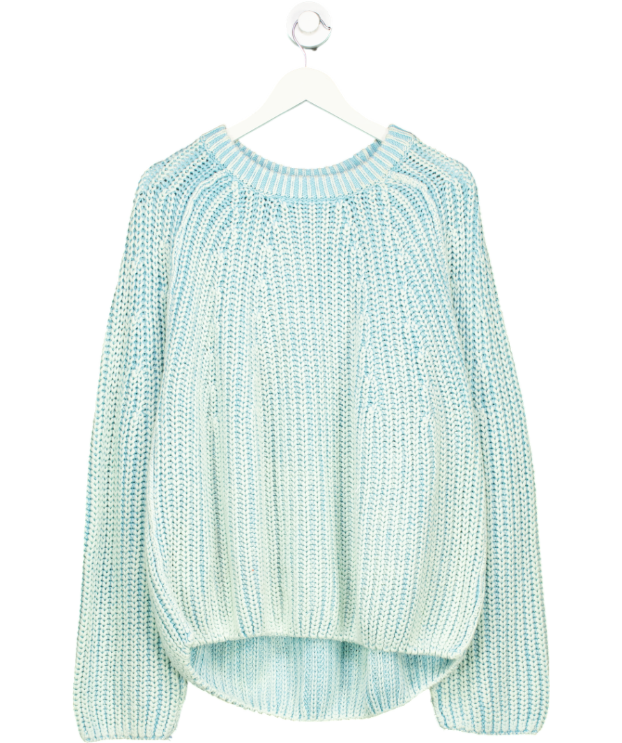 Free People Blue Take Me Home Sweater UK M