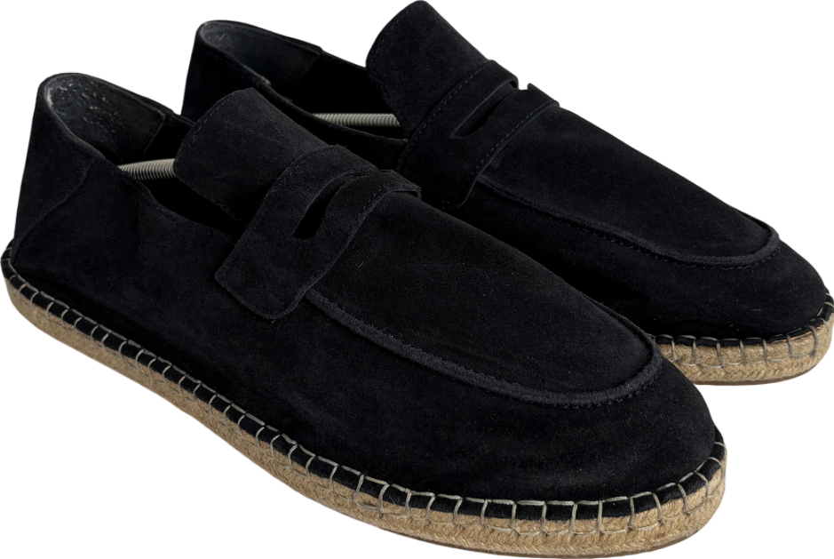 Moss Bros Blue Suede Espadrilles UK 11 EU 45 👞