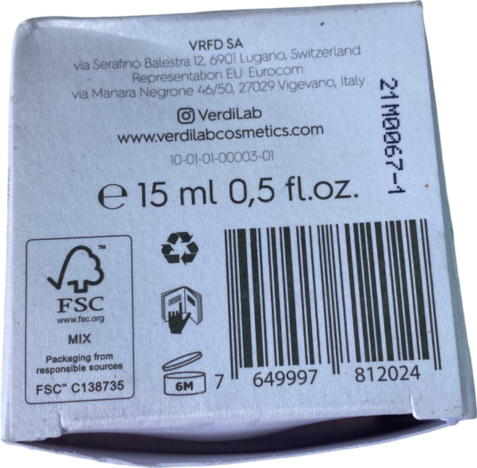 VerdiLab Illuminating Micro Exfoliating Face Mask 15ml