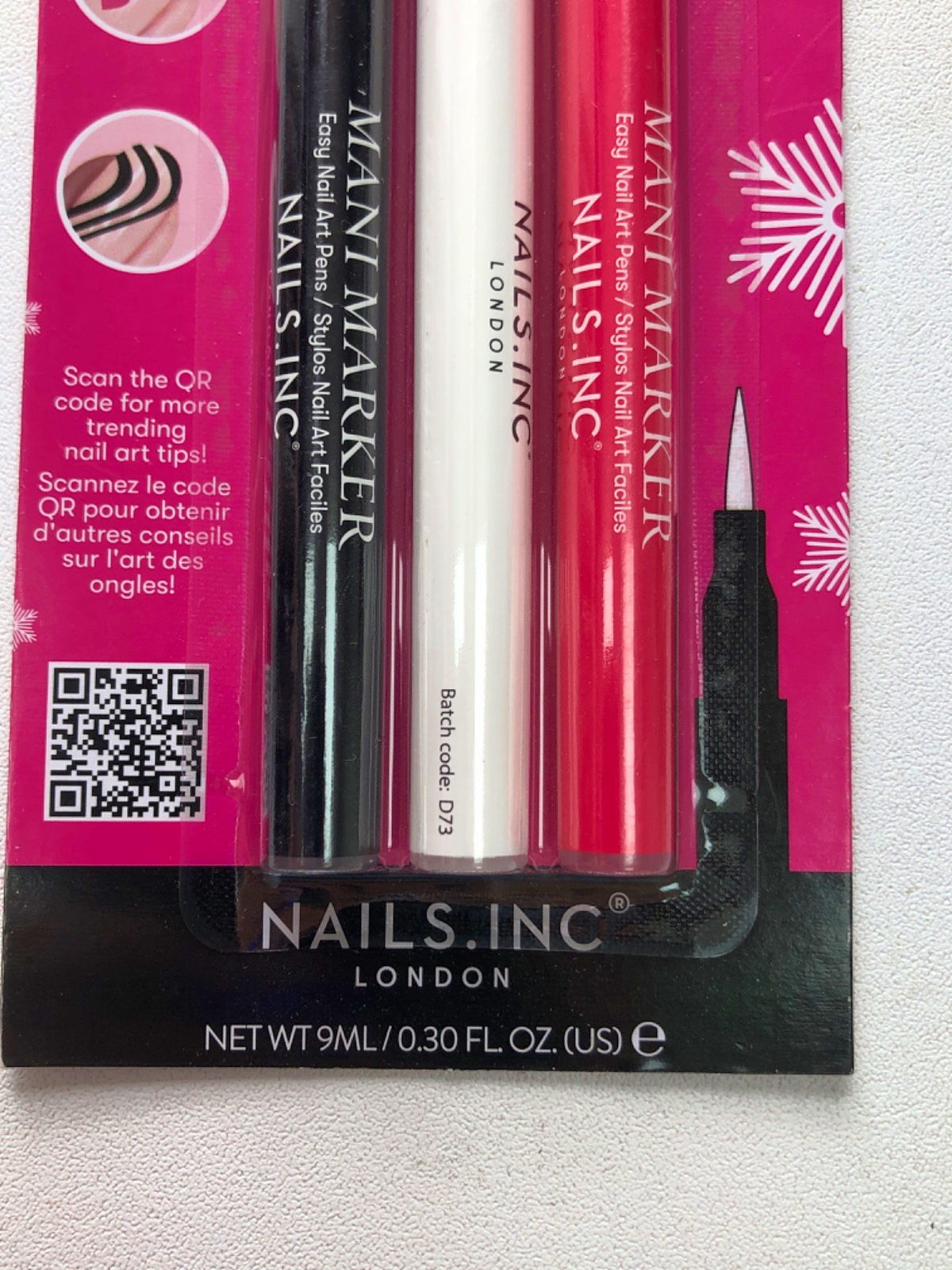 Nails Inc Mani Marker Easy Nail Art Pens 9ml