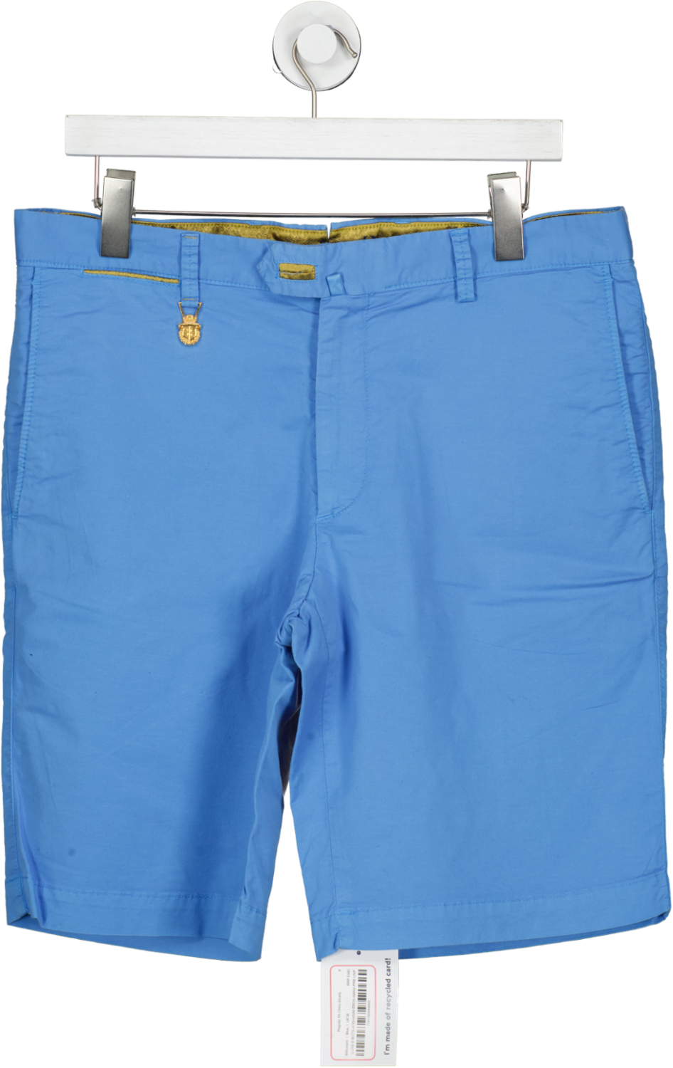 Billionaire Blue Regular Fit Chino Shorts UK M