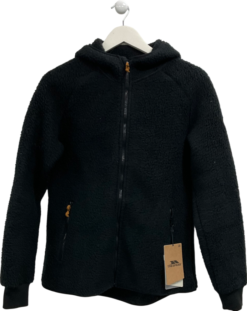 Trespass Black Feel Fleece Jacket UK M