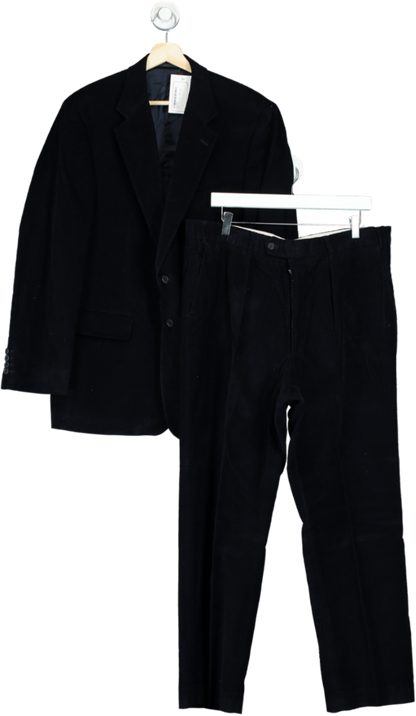 Charles Tyrwhitt Black Suit Tailored UK XL