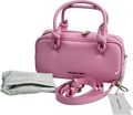 CHARLES & KEITH Sammie Knotted-handle Elongated Bag - Bubble Gum Pink