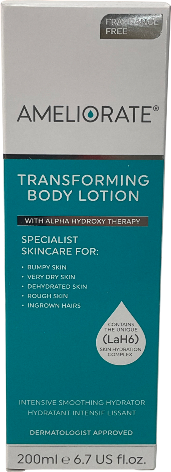 amerliorate Transforming Body Lotion 200ml