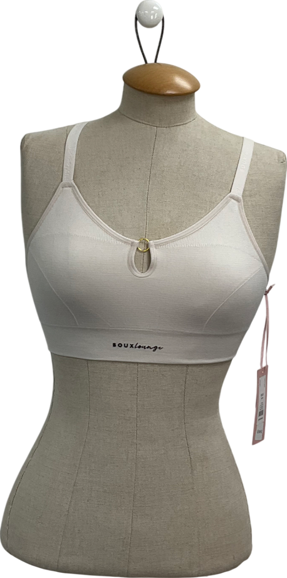 boux avenue Cream Contour Seamless Keyhole Bralette - Stone UK S