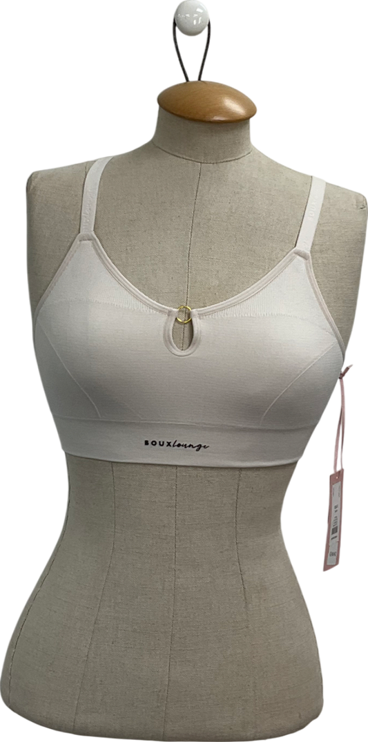 boux avenue Cream Contour Seamless Keyhole Bralette - Stone UK S