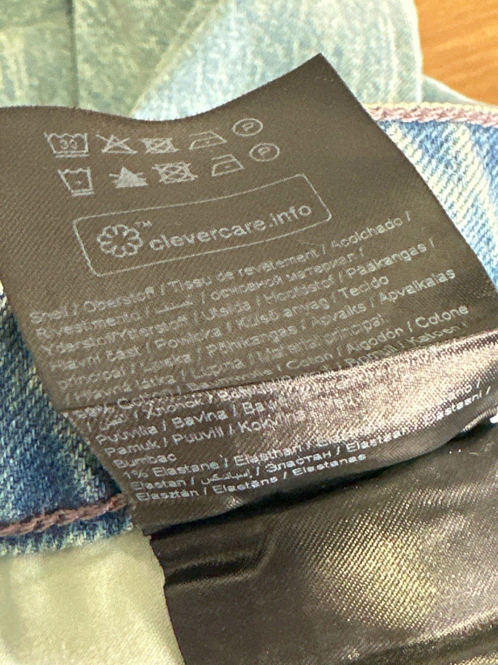 Gestuz Blue Printed Denim Jeans W26