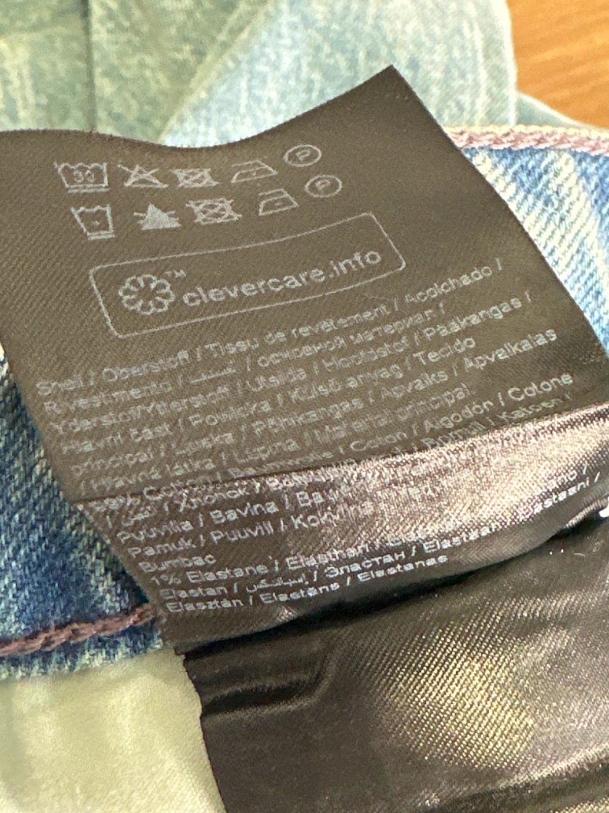 Gestuz Blue Printed Denim Jeans W26