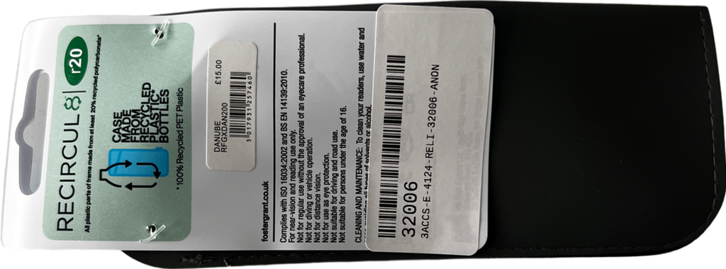 Foster Grant  Danube Lenses Reading Glasses Brown/green +2