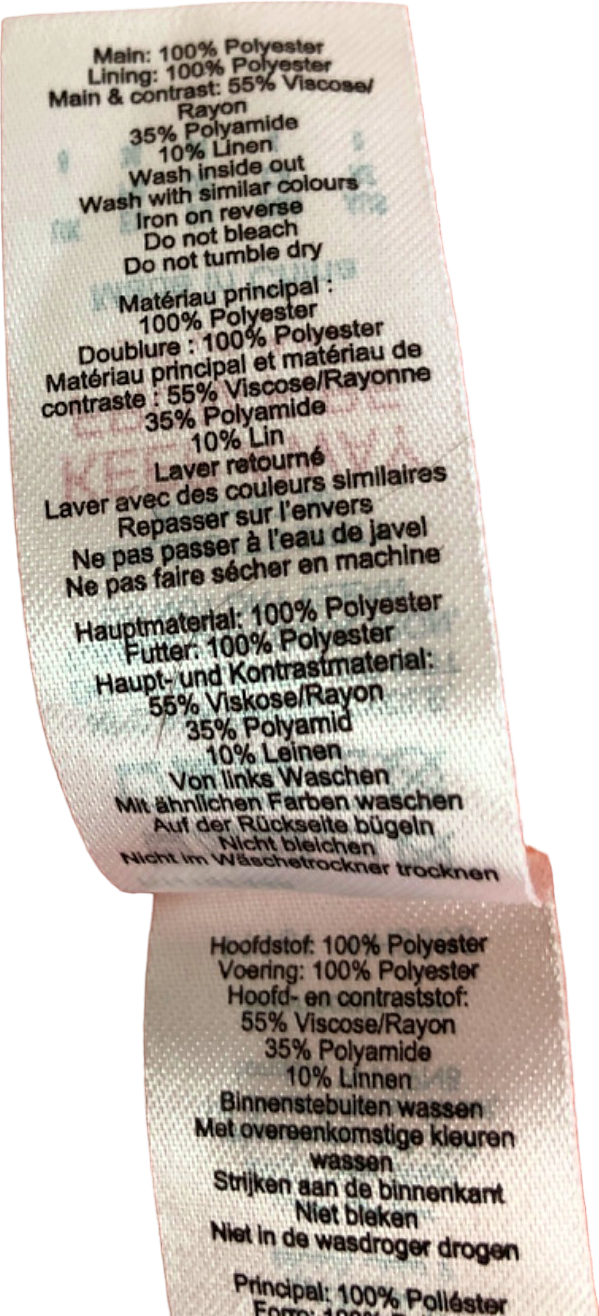 Karen Millen Coral Petal Floral Applique On Lace Woven Bandeau Midi Dress UK 8