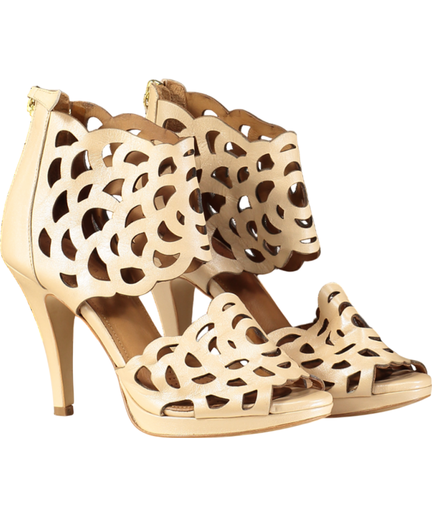 sargossa Beige Inspire Light Nude Heeled SandalsUK 6 EU 39 👠