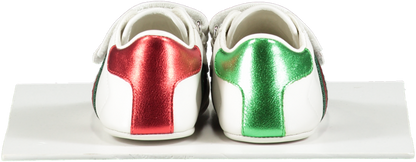 Gucci White Baby Ace Leather Sneaker Bnib UK 2.5 EU 18 👼