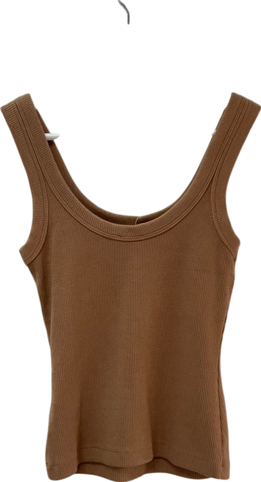 kookai Beige Romeo Tank Top UK 8