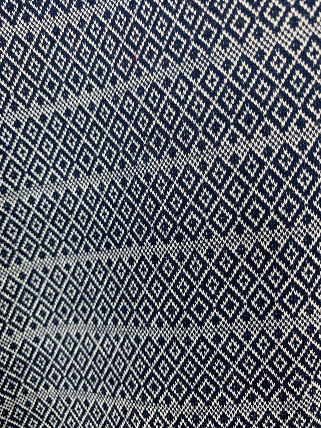 Paul & Shark Blue Patterned Polo Shirt UK L