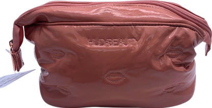 Huda Beauty Pink Cosmetic Bag One Size