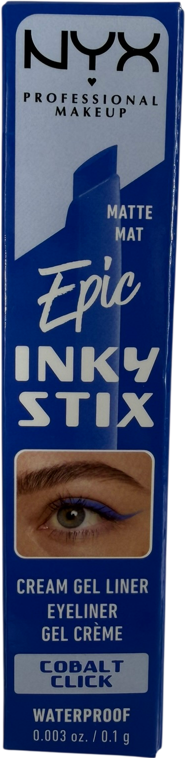 NYX Epic Inky Stix Waterproof Cream Gel Eyeliner Cobalt Click 0.1g