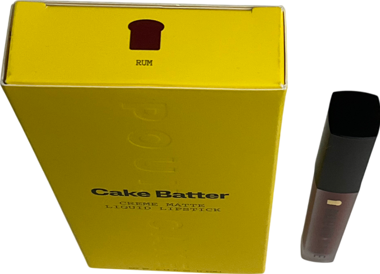 pound cake Cake Batter Crème Matte Liquid Lipstick Rum 3.8ml