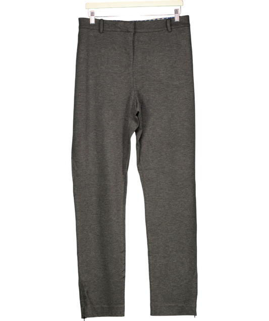 Boden Grey Zip Hem Stretch Trousers UK 22