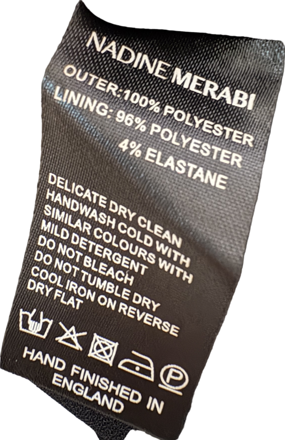 Nadine Merabi Black Sabrina Bandeau Jumpsuit UK 10