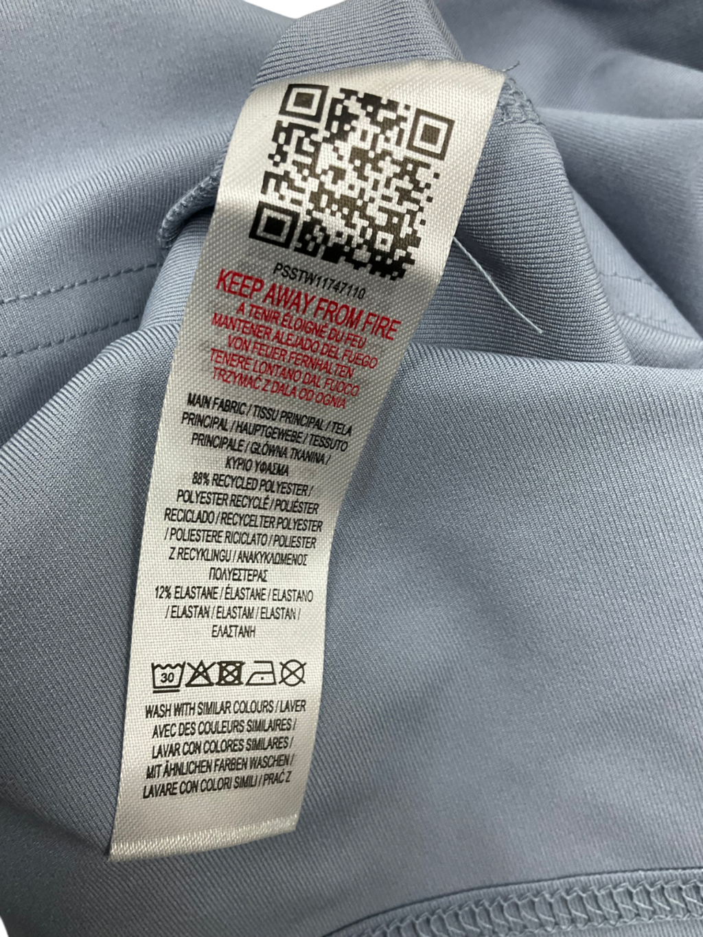 Pink Soda Blue Reign Ls Top UK 8